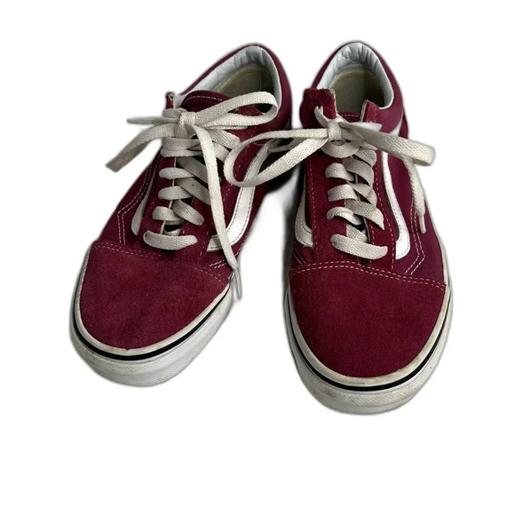 VANS Old Skool Lace Up Sneakers Fuchsia Women 5.5 Men 4 - Picture 1 of 9